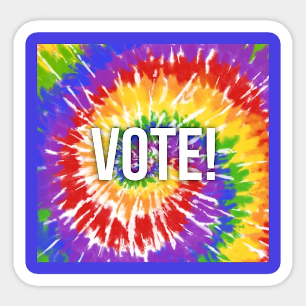 Vote! Sticker by JoeBiff